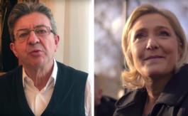Surprise ! Les médias français craignent un second tour Le Pen-Mélenchon