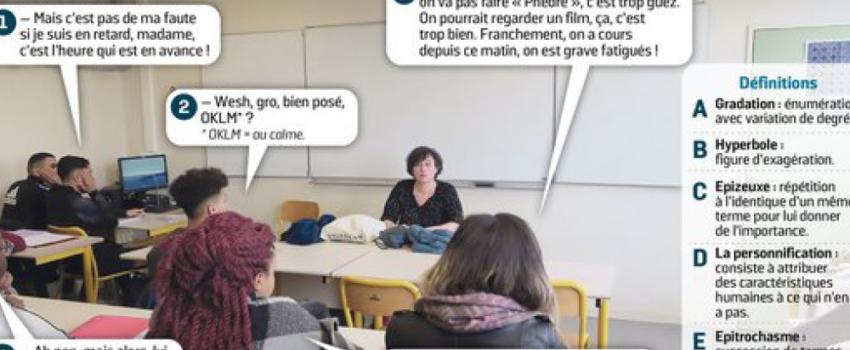 Aulnay : elle s’inspire de la langue « stylée » de ses élèves