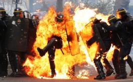 Des violences à Paris lors du défilé du 1er mai