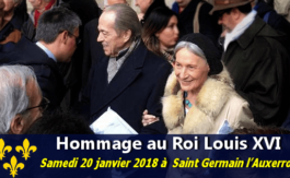 Mgr. le Comte de Paris rend hommage à Louis XVI dans la paroisse des Rois de France