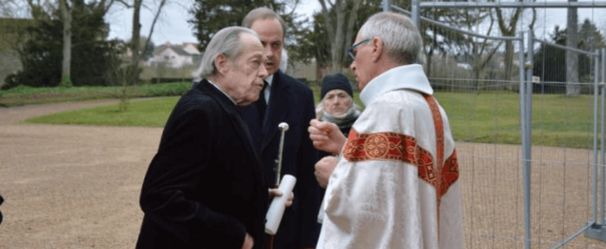 Les obsèques du prince François de France à la chapelle royale de Dreux