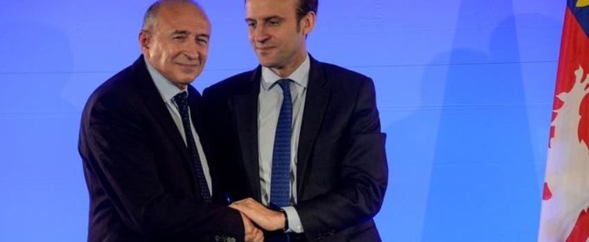 Campagne de Macron : enquête sur le rôle de Lyon, fief de Collomb