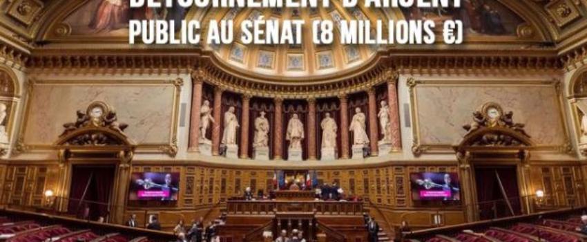 117 sénateurs sont soupçonnés d’avoir détourné 8 millions d’euros