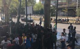 Paris : « Situation explosive » pour les migrants de la Porte de la Chapelle