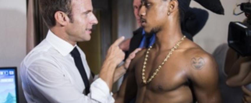 Saint-Martin: L’ex-braqueur photographié avec Macron condamné pour possession de drogue