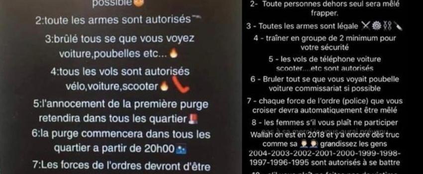 «Purge» contre les policiers: l’auteur de l’appel placé en garde à vue