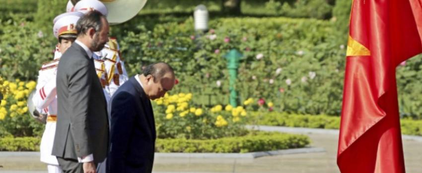 Vietnam : l’hommage d’Edouard Philippe à Hô Chi Minh qui ne passe pas