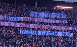 Belgrade-PSG : la banderole serbe qui s’adresse à «la France qui n’existe plus»