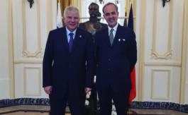 Mgr le Comte de Paris rencontre l’ambassadeur de Russie