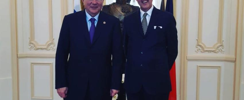 Mgr le Comte de Paris rencontre l’ambassadeur de Russie