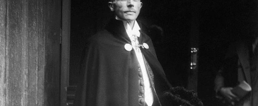 Philippe Conrad a commémoré la mort de Jacques Bainville, le 9 février 1936 à Paris. Titre de l’Action française du jour : « Deuil de l’État »
