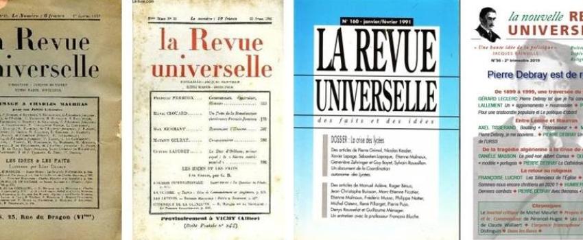 La revue Universelle à 100 ans !