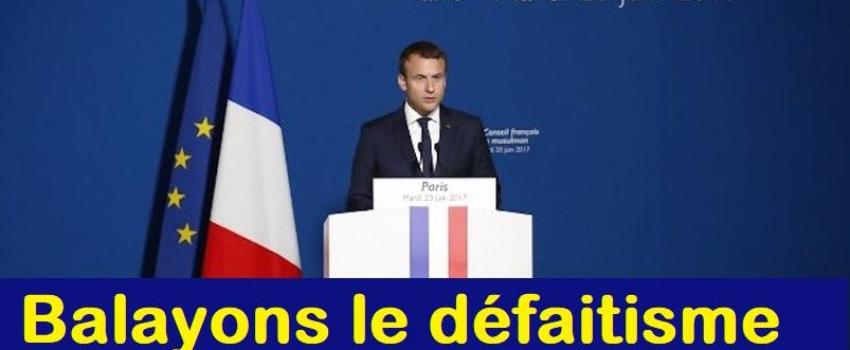 Balayons le défaitisme républicain