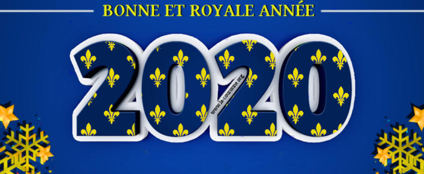 Bonne et royale année 2020, pour la France et les Français