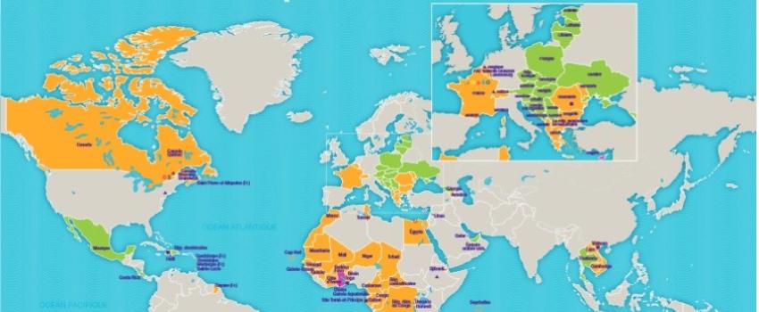 La population du monde francophone atteint 524 millions d’habitants (11/01/2021)