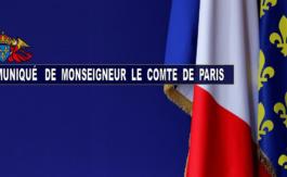 Mgr le Comte de Paris appelle les français à respecter les mesures de confinement