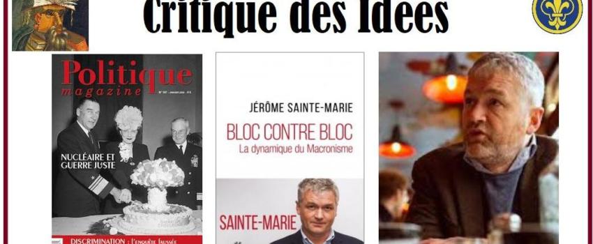 Chronique Critique des idées