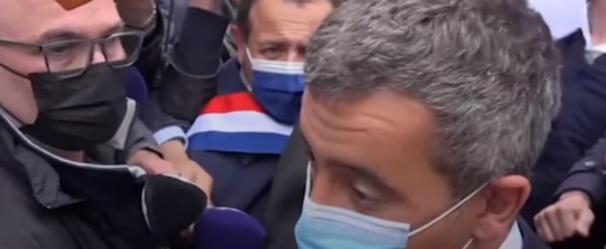 Manifestation de police à Paris : Darmanin et Dupond-Moretti hués !