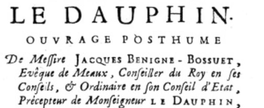 La revanche de Bossuet