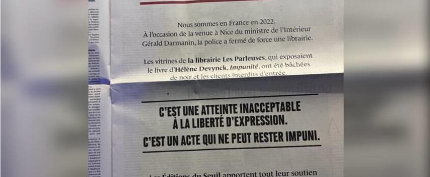 Librairies : émotion à gauche quand le pouvoir les ferme, silence quand l’extrême gauche les saccage