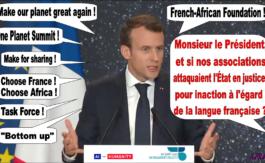 Lettre ouverte au Président de la République