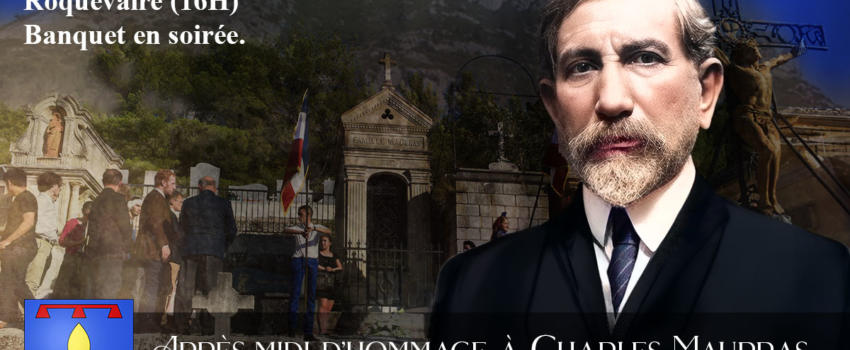 Provence : Hommage à Maurras