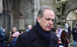 Le Comte et la Comtesse de Paris ont rendu hommage à Louis XVI en la cathédrale St-Maurice de Mirepoix