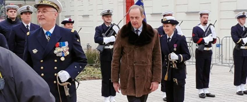 Monseigneur le Comte de Paris, invité d’honneur de la Marine Nationale