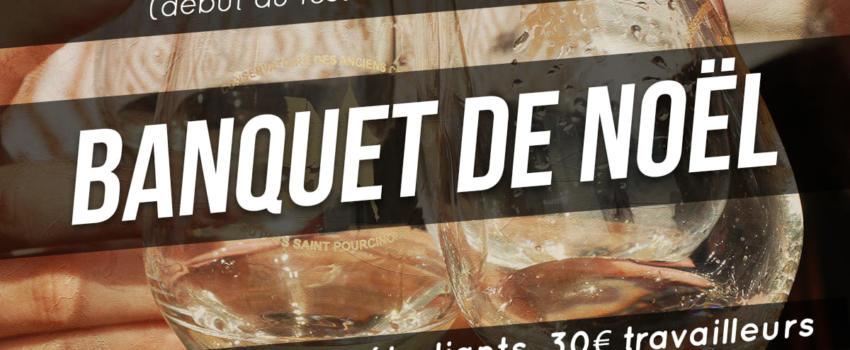 Limoges : Banquet de Noel