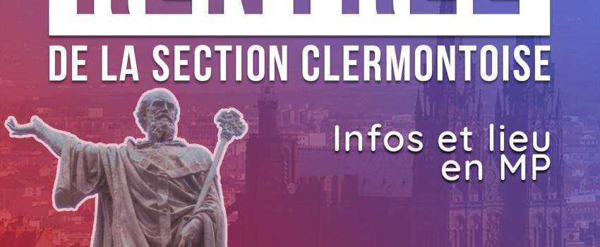 Clermont : Rentrée militante