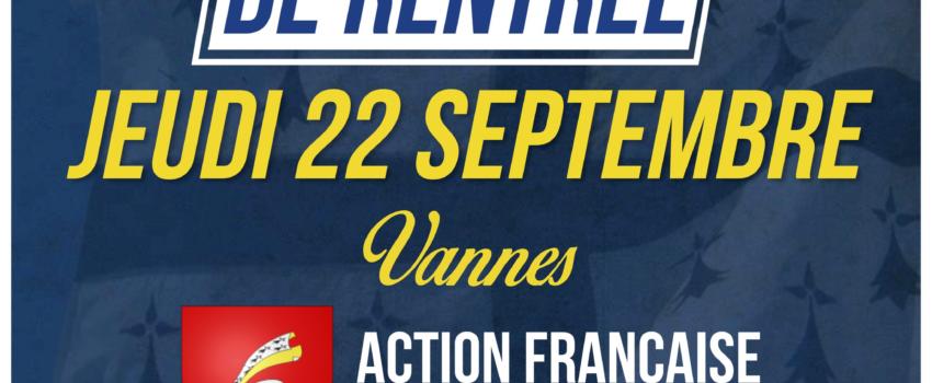 Vannes : Rentrée militante