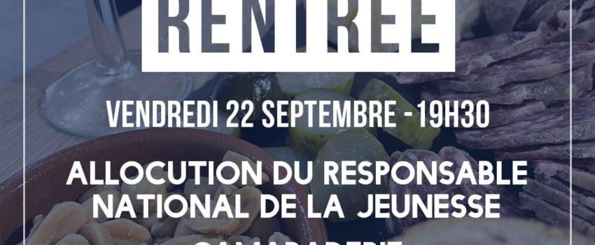 Lyon : Réunion de rentrée