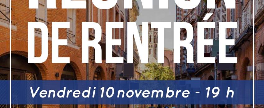 Toulouse : Réunion de rentrée