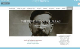 « La revanche de Maurras » : c’est du Canada anglophone que nous vient cet article-fleuve