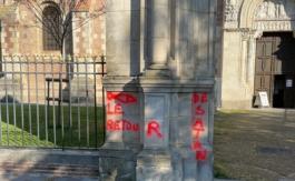 Toulouse : des tags antichrétiens sur la basilique Saint-Sernin ….