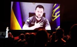 Zelensky, la palme d’or de la mise en scène