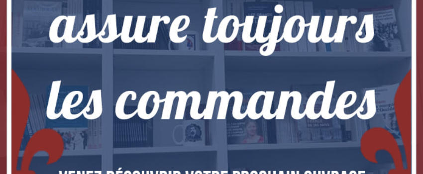 La Librairie de Flore assure toujours les commandes