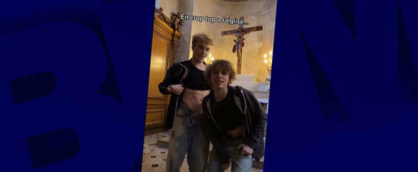 TikTok: deux influenceurs menacés de mort après avoir dansés en crop top dans une église