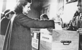 En France, le droit de vote des femmes a été très tardif : à qui la faute, à votre avis ?
