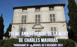70ème anniversaire de la mort de Charles Maurras