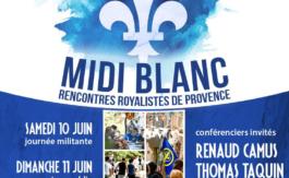 Midi blanc : rassemblement royaliste provençal au mois de juin