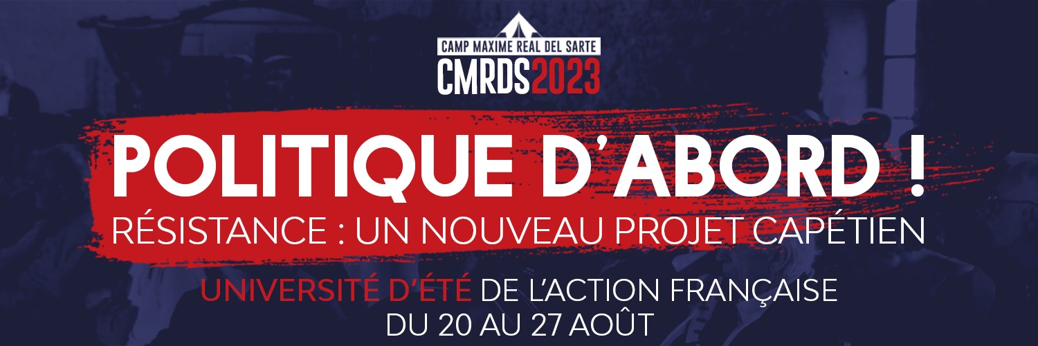 CMRDS 2023 - Politique d'abord