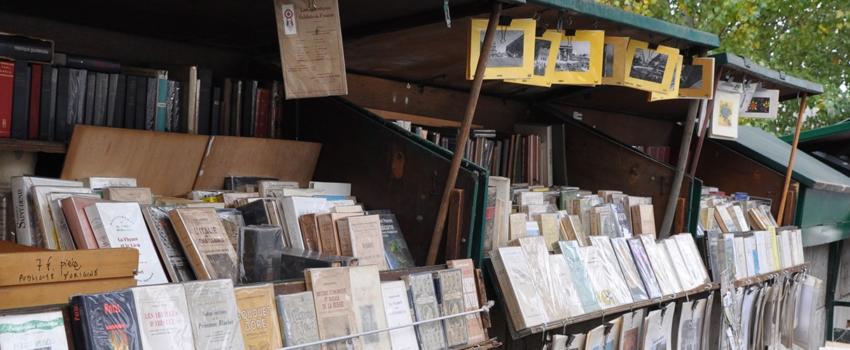 Soutien inconditionnel aux bouquinistes parisiens