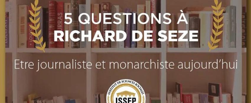 “Être journaliste et monarchiste aujourd’hui”
