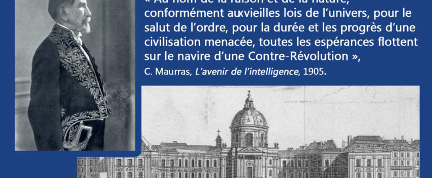 Discours de réception de Charles Maurras à l’Académie française le 8 juin 1939 quand il vient occuper la place laissée vacante par la mort de M. Henri-Robert