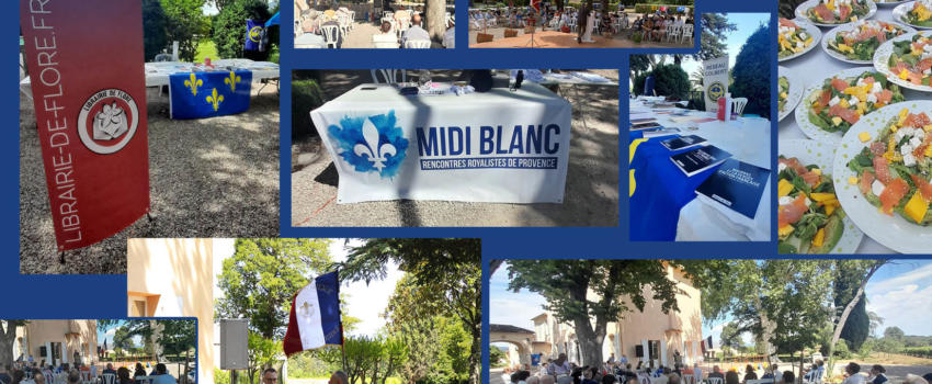 Rencontres royalistes du Midi Blanc 2024 : témoignage d’un camelot