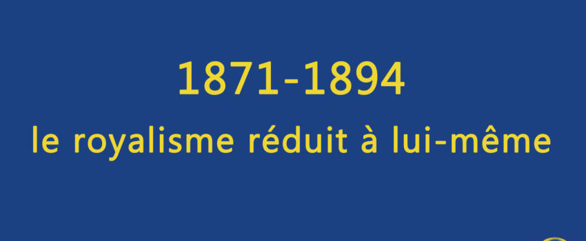 Mémoire du royalisme 1