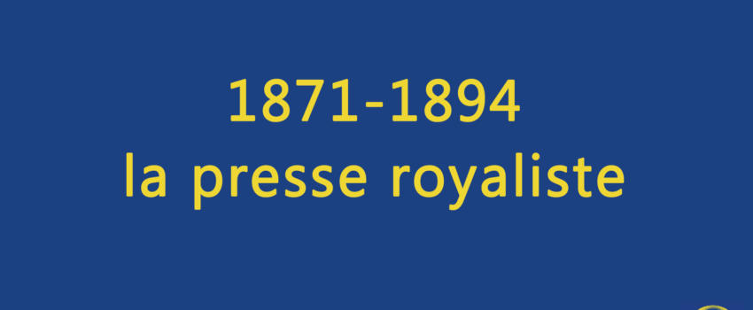 Mémoire du royalisme 2