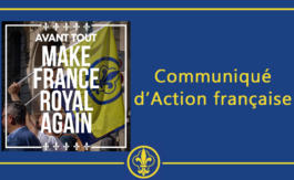 Communiqué d’Action française – Scrutin états-unien