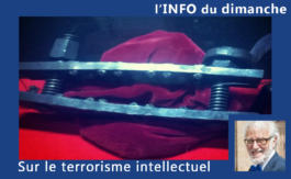 Sur le terrorisme intellectuel